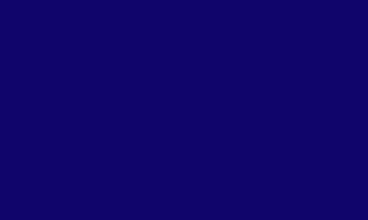 0F056B couleur hexadécimal Bleu nuit